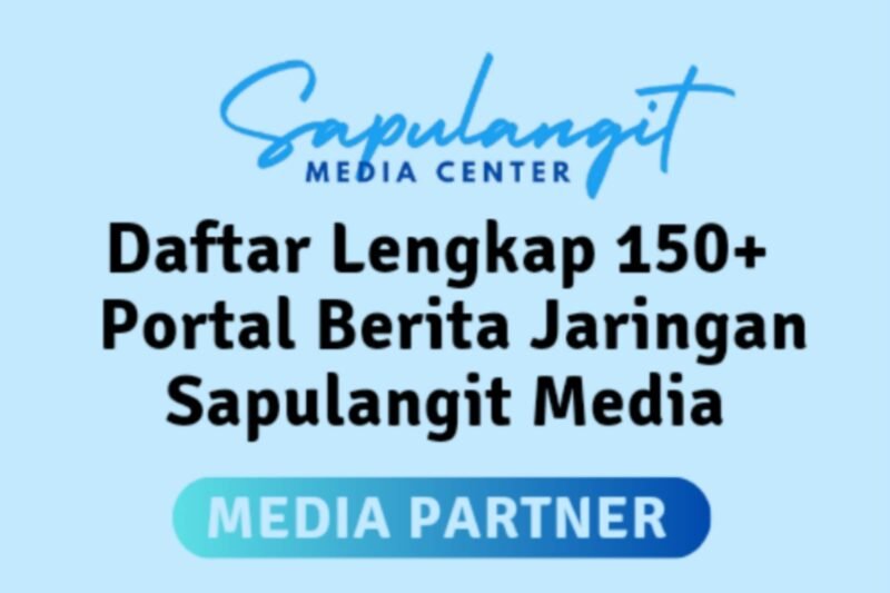 Daftar lengkap 150 portal berita anggota jaringan Sapulangit Media Center (SMC). (Dok Sapulangit.com/Budipur)