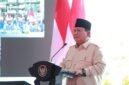 Presiden RI Prabowo Subianto saat meresmikan 37 proyek ketenagalistrikan nasional yang tersebar di 18 provinsi. (Dok. Tim Media Prabowo)