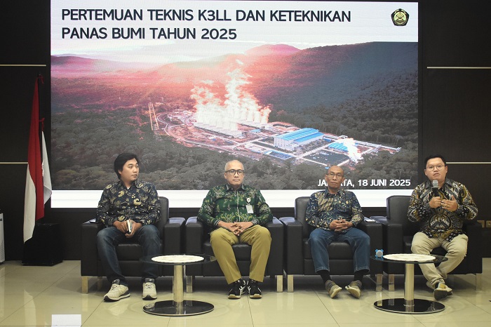 Pertamina Drilling ungkap strategi K3LL dan kepemimpinan berkelanjutan dalam pengembangan energi panas bumi nasional di forum teknis EBTKE 2025. (Dok. PT Pertamina Drilling Services Indonesia)

