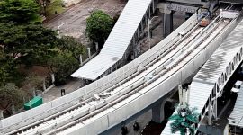 Salah satu proyek infrastruktur Waskita Karya, yang didukung oleh komitmen perusahaan dalam memenuhi kewajiban kepada vendor mitra kerja. (Facebook.com @PT Waskita Karya)

