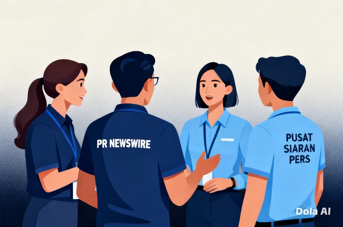 Kolaborasi PR Newswire–PSPI menjadi langkah strategis dalam meningkatkan penyebaran informasi korporasi. (Dok. Kreasi Cici AI)

